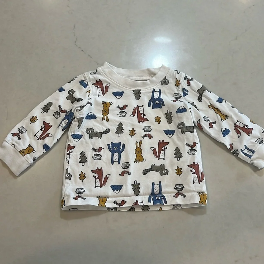 Carter's baby t shirt, never worn, 9 months.